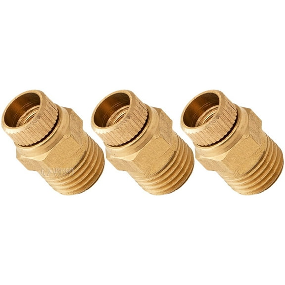 Vixen Horns 1/4" NPT Thumb Style Drain Valve for Train/Air Horn Tanks (3-PACK) VXA7011-3