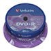 Verbatim 95033 4.7 GB 16x Spindle DVD+R Recordable Disc - Silver (25/Pack)