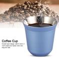 thumbnail image 3 of Taza de café, taza de café de pared doble de acero inoxidable, taza de café de pared doble, eficiencia óptima, 3 of 10