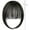 A, variant on PATLOLLAV Artificial Hair Clip in Bangs,Women Air Thinning Curtain Flat Light Brown Bangs, Natural Curved Wispy Bangs,Real Human Hair Extensions Faux Bangs for Daily Wear