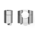 thumbnail image 3 of Bases Adaptadores De Manubrio Para Moto Universal Plata, 3 of 4