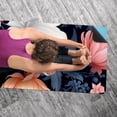 thumbnail image 5 of Fragmented Flowers Yoga Mat Towel with Storage Bag, 72.8"x26.8", Suitable for Yoga, Pilates, Fitness, etc. - Yoga Mat Towel，Yoga Blanket，Yoga Towels, 5 of 6