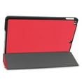 thumbnail image 4 of Allytech iPad 10.2 2020 2019 Cover, iPad 10.2 Case 8th 7th Gen, Ultra Slim Fit Lightweight Smart Shell Folding Stand Auto Sleep Wake Shockproof Hard Back Cover for Apple iPad 10.2 Inch, Red, 4 of 7
