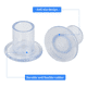 thumbnail image 2 of 12pares Tapon Cubre Tacon Protector Antideslizantes S, M, L Malubero Transparentes, 2 of 5