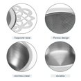 thumbnail image 4 of Coladores de té con cuencos antigoteo (paquete de 2); Coladores de té de hojas sueltas de acero inoxidable elegantes, 4 of 4