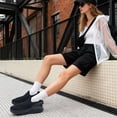 thumbnail image 6 of Men Women Slip On Running Shoes Unisex Adult Lightweight Breathable Flying Woven Mesh Walking Sneakers Non Slip Cushioned Casual Trainers for Daily Wear Outdoor Workout, 6 of 7