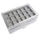 thumbnail image 1 of Jewelry Box Three-Layer Organizer for Necklaces Rings Earrings Acrylic Wood Lint Storage 1piece, 1 of 4
