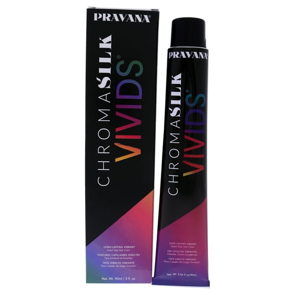 ChromaSilk Vivids Long-Lasting Vibrant Color - Clear-Dilute by Pravana for Unisex - 3 oz Hair Color