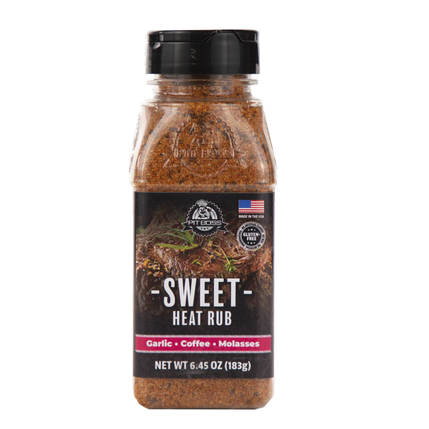 Pit Boss Sweet Heat Rub and Seasoning, Barbecue Rub 5oz