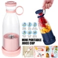 thumbnail image 2 of Portable Blender Personal Bottle Powerful Mini Fresh Juice,Blender Juicing Cup-green, 2 of 12