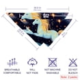 thumbnail image 2 of Unicorn Chiffon Yarn Dog Scarf Set of 2 - Translucent Light and Breathable Pet Collars 16x16x22.8in, 20.9x20.9x30in - Pack of Two, 2 of 5