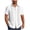 White, variant on Cmfcve Plus Size Summer Shirts for Men Short Sleeve Cuban Guayabera Shirts Casual Beach Button Down Shirts
