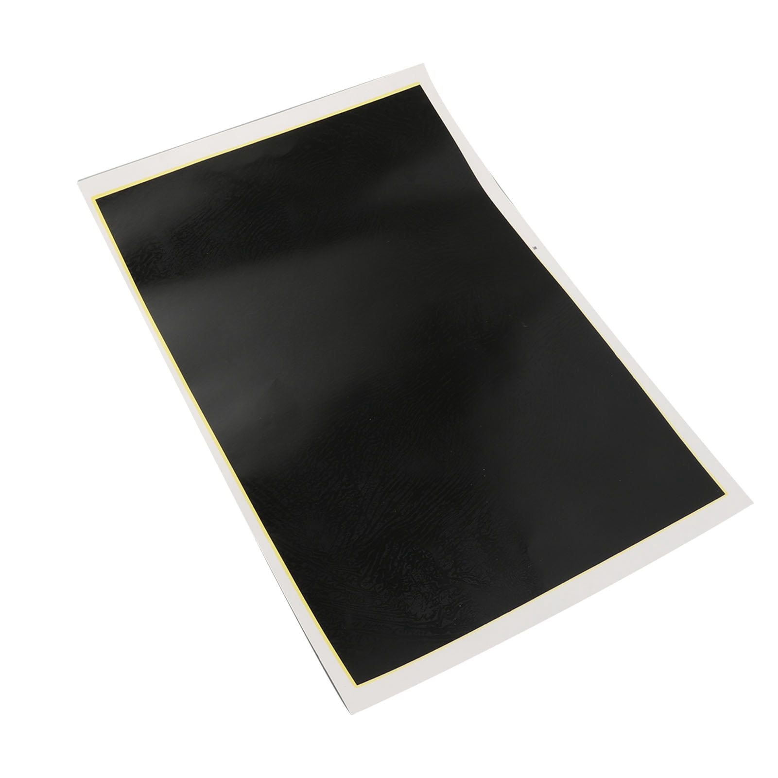 YAHHU 5 Pieces Black Laser Engraving Marking Color Paper 15.75 x 10.63 inches / 40 x 27 cm for Metal, Ceramics, Glass Engrave, Engraver Tool Kits Accessories