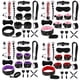 thumbnail image 5 of 1 Set Paquete de 14 pulseras de cuero para muñeca, puños para pierna, tobillera, brazalete, bandas de ejercicio, correa, 5 of 5