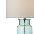 thumbnail image 2 of ELK Home Glass Bottle 30-Inch 1-Light Coastal/Beach Eclectic Table Lamp with Clear Glass Seafoam Green Shades, 2 of 9