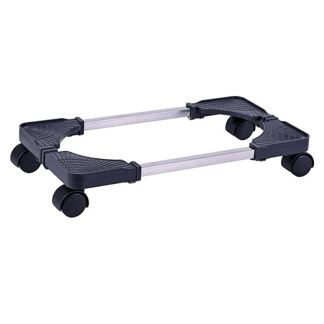Miulika Adjustable Computer Stand CPU Stand Fits Home Office Under Desk Black