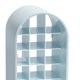 thumbnail image 4 of Organizador de maquillaje compacto y resistente al polvo con 18 compartimentos para guardar pintalabios, 4 of 5