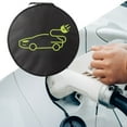 thumbnail image 1 of BUYISI Ev Charging Cable Bag Waterproof Electric Car Charger Case Storage Round, 1 of 5