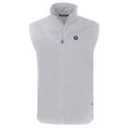 thumbnail image 2 of Men's Cutter & Buck  Gray Georgetown Hoyas Charter Eco Recycled Full-Zip Vest, 2 of 3