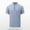 Gray, variant on Seasonal Promotion! Lisbinx Shirts for Men Modern Fit Short Sleeve Collared T-Shirts Summer Tops Loose Fit Casual Solid Oversized Oversized Blouses Breathable Men's T-Shirts