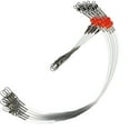 thumbnail image 2 of 1 Pcs Fishing Leaders With Snap Swivels Fishing Wire Rig For Lures Bait Hooks Articles Nylon Thread Anti Bite Thread, 2 of 10