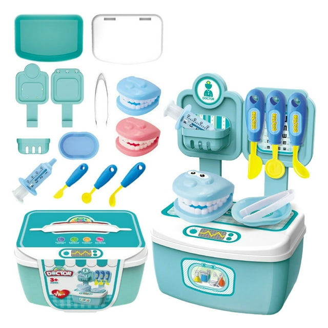 Ensemble de Jouets de Cuisine pour Enfants avec Rangement pour Docteur pour Garçons et Filles