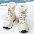 thumbnail image 2 of YOURDIARY Women's Winter Snow Boots Waterproof Warm Faux Fur Lined Outdoor Walking Shoes, 2 of 8