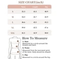 thumbnail image 6 of INSPIRE CHIC Women's Maternity Pants Wide Leg Elastic Waistband Striped Printed Over Belly Casual Lounge Pregnancy Trousers M Blue Stripe, 6 of 6