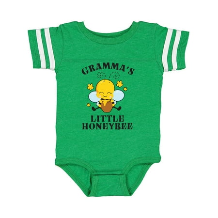 

Inktastic Cute Bee Gramma s Little Honeybee with Stars Gift Baby Boy or Baby Girl Bodysuit