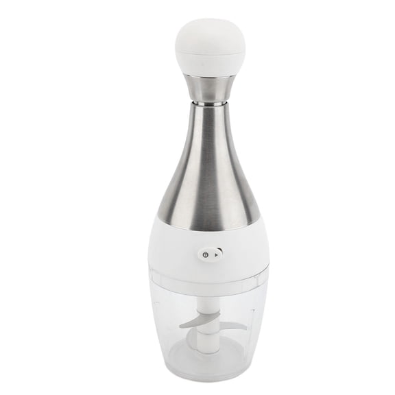 BIMZUC Manual Garlic & Vegetable Chopper – Portable, Easy‑Clean, Stainless‑Steel Blades for Quick Food Prep