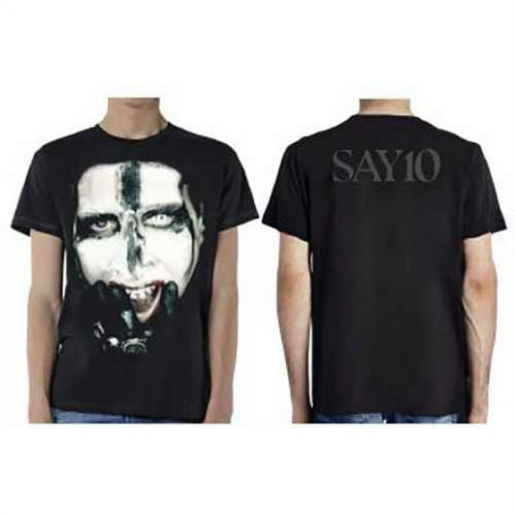 Marilyn Manson Unisex T-Shirt Kill For Me (Back Print/Ex Tour) (Small)