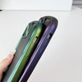 thumbnail image 5 of Oval Shape Solid Color Protection Soft Compatible with iPhone Case (Silver,iPhone 12 Pro Max), 5 of 8