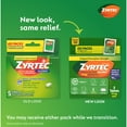 thumbnail image 4 of Zyrtec 24 Hour Cetirizine HCl Allergy Relief Tablets, 5 x 1 Count Packs, 4 of 13