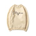 thumbnail image 4 of Sudadera con capucha para mamá, sudadera con mensaje de revelación de embarazo, sudadera con texto en inglés "Mama To Be", regalo para mamá, suéteres de manga larga para mujer, sudaderas con capucha g, 4 of 5