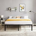 thumbnail image 4 of VECELO Metal Platform Bed Frame with Noise Reduction, King, 4 of 7