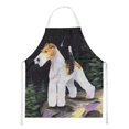 thumbnail image 1 of ""Caroline'S Treasures Ss8503Apron Delantal Fox Terrier Noche Estrellada Grande Multicolor"", 1 of 4