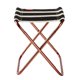 thumbnail image 1 of Silla plegable portátil + bolsa de transporte para acampar al aire libre y pescar negro, 1 of 9