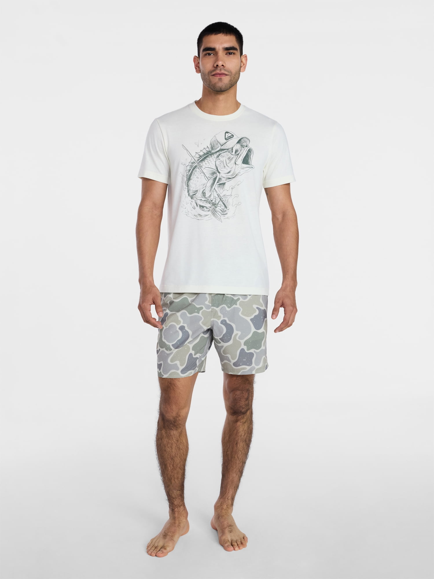 Ozark Trail Men's Swim Trunks, Size S-3XL
