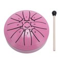 thumbnail image 2 of Steel Tongue Drum, Mini 4 Inch 8 Notes Handpan Drum Percussion Instruments with Drumstick and Music Book, 2 of 7