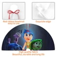 thumbnail image 3 of Lsque inside out 2 Print Christmas Tree Skirt, Tree Skirt with Ties or Velcro, Perfect for Holiday Decorations, Halloween, and New Year-36", 3 of 7