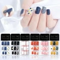 thumbnail image 4 of Seitruly Kit de uñas postizas acrílicas desmontables de 30 Uds., cubierta completa para decoración de uñas artificiales Cuidado de uñas, 4 of 6