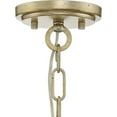 thumbnail image 6 of Progress Lighting Chevall 3-Light Gilded Silver Pendant with Artisanal Glass, 6 of 11