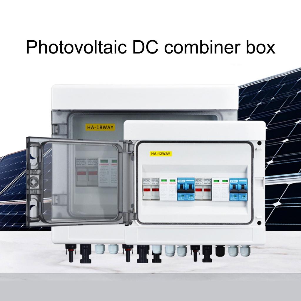 Giaone Power Plastic Junction Wire Box Solar photovoltaic Combiner Box Enduring