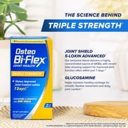 Osteo Bi-Flex Triple Strength Joint Health Supplements with Glucosamine Chondroitin Tablets, 80 Ct
