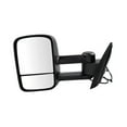 thumbnail image 5 of KarParts360 For Chevy Tahoe 2007-2014 Door Mirror Driver & Passenger Side Pair Power Glass | Heated | Foldaway | Textured Black | Dual Lens | Extendable Towing Mirror | GM1322108 | 20862099, 20862098, 5 of 6