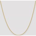 thumbnail image 2 of 14K Yellow Gold 2mm Regular Rope Chain (22 X 2) Made In Peru 014s-22, 2 of 5
