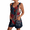Dark Blue, variant on Usa Flag Jumpsuits Women Stars and Stripes Sleeveless Casual Rompers Patriotic 4th Of July Classic Summer OverallsM