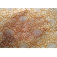 thumbnail image 4 of oneOone Cotton Silk Mustard Yellow Fabric Floral Mandala Sewing Material Print Fabric By The Yard 42 Inch Wide, 4 of 4