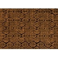 thumbnail image 1 of Ahgly Company Indoor Rectangle Abstract Orange Modern Area Rugs, 4' x 6', 1 of 4