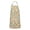 Pioneer Flower Floral-1, variant on Pioneer Flower Floral Print Pattern Apron for Women and Men, Cotton Linen Waterproof with Pockets, Adjustable, 33x27 Inch for Kitchen, Gardening, BBQ, Salon